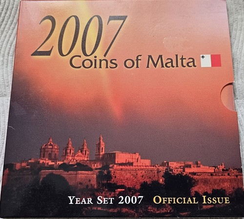 2007 coins malta official - of,
